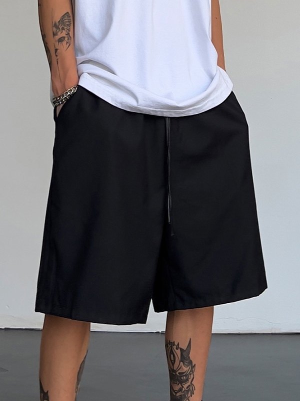Men's Zip Back Track Shorts-1